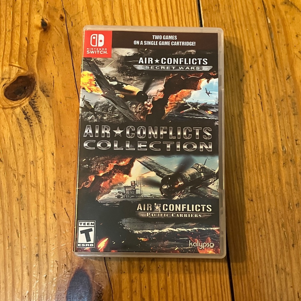 Kalypso Air Conflicts Collection for Nintendo Switch - Black and Gray